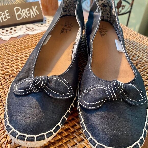 Sale! Life Stride Riddle Fabric Espadrille Sz10 - Picture 5 of 10